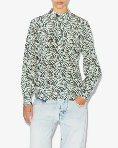 Isabel Marant Ilda Top In Ecru