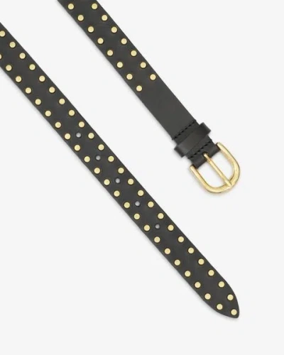 Isabel Marant Zap Belt In Black