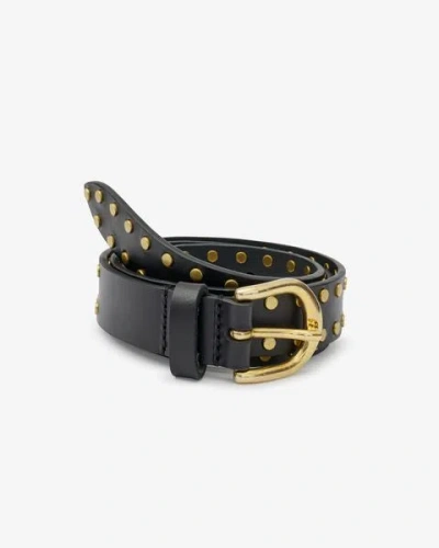 Isabel Marant Zap Belt In Black