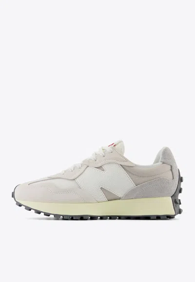 New Balance 327 Low-top Sneakers In Sea Salt With Raincloud In Beige