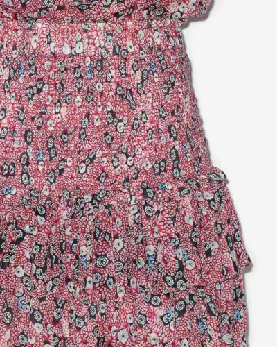 Isabel Marant Étoile Rock Naomi In Raspberry-black