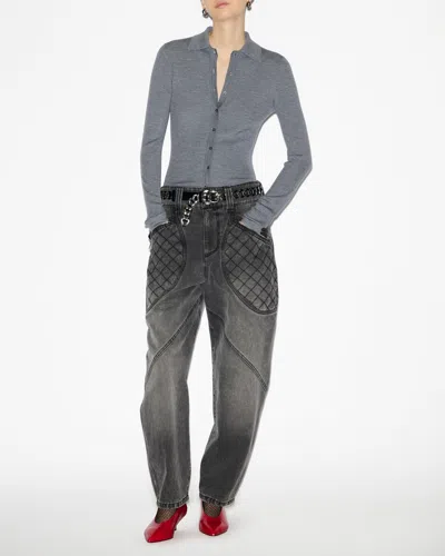 Isabel Marant Pullover Elvira In Medium Gray