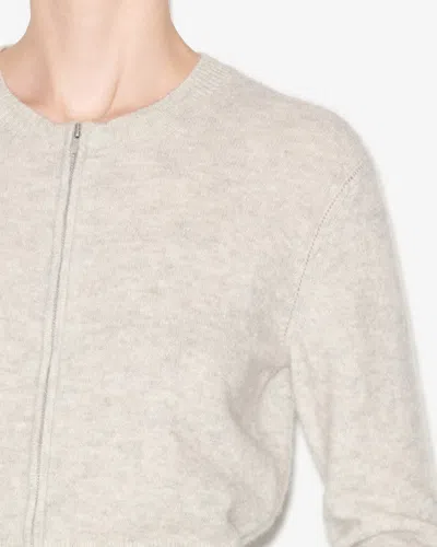 Isabel Marant Étoile Strickjacke Oaka In Sand