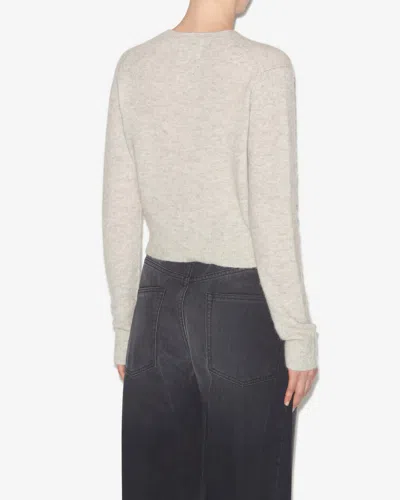 Isabel Marant Étoile Strickjacke Oaka In Sand