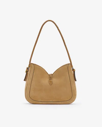 Shop Isabel Marant Vigo Hobo Bag In Camel