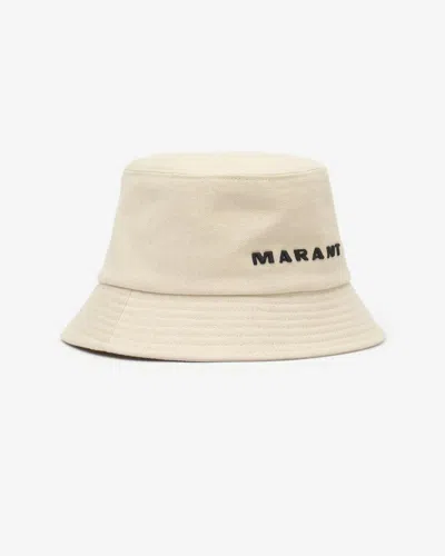 Isabel Marant Hut Haley In Ecru And Black
