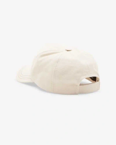 Isabel Marant Basecap Tyronyh In Ecru And Black