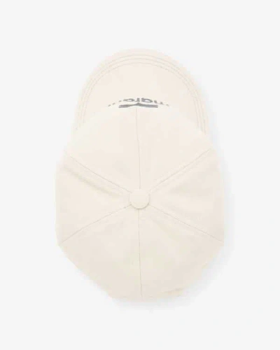 Isabel Marant Basecap Tyronyh In Ecru And Black