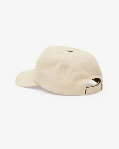 Isabel Marant Basecap Tyron In Ecru And Black