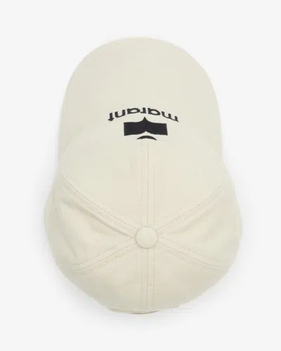 Isabel Marant Basecap Tyron In Ecru And Black