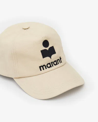 Isabel Marant Basecap Tyron In Ecru And Black