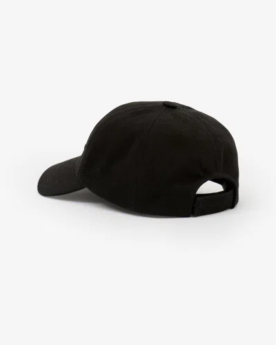 Isabel Marant Basecap Tyron In Black-black