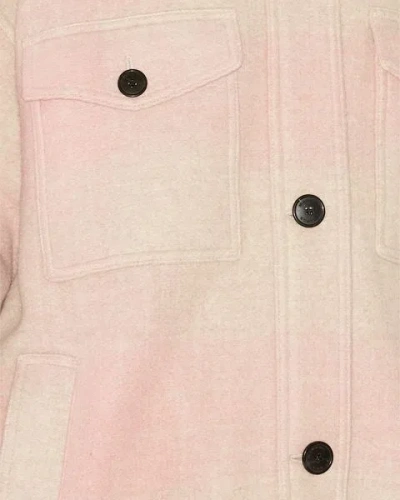 Isabel Marant Étoile Montizi Coat In Light Pink