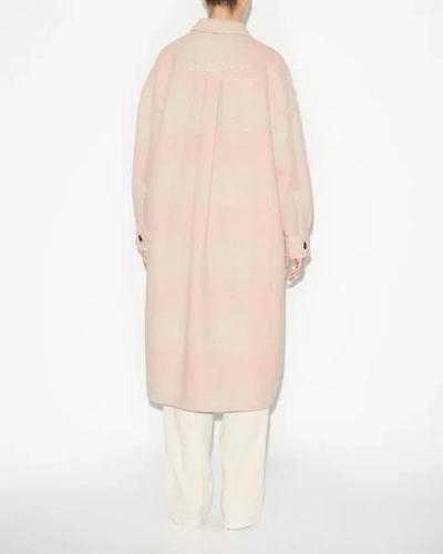 Isabel Marant Étoile Montizi Coat In Light Pink