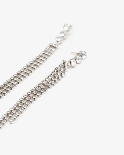 Isabel Marant Melting Earrings In Transparent