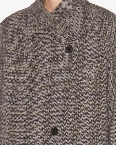 Isabel Marant Étoile Sabine Coat In Beige