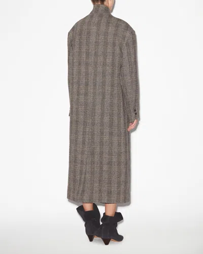 Isabel Marant Étoile Sabine Coat In Beige