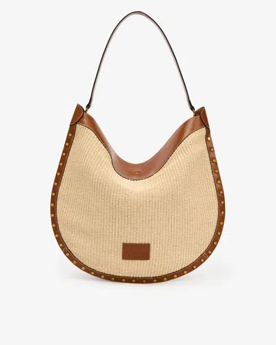 Isabel Marant Tasche Oskan Hobo Soft In Natural And Cognac