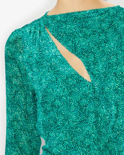Isabel Marant Kleid Selma In Green