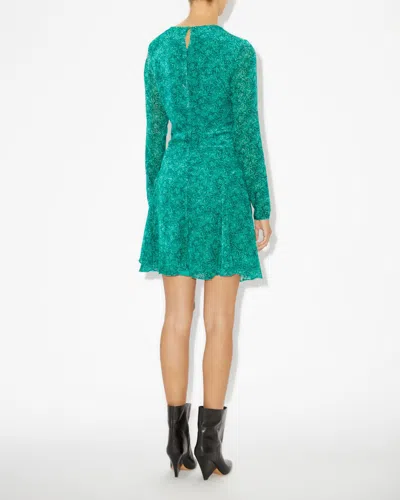 Isabel Marant Kleid Selma In Green