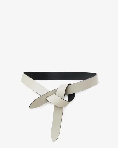 Isabel Marant Gürtel Lecce In Beige And Black