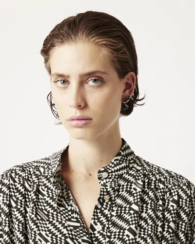 Isabel Marant Ohrringe A Wild Shore In Black And Silver