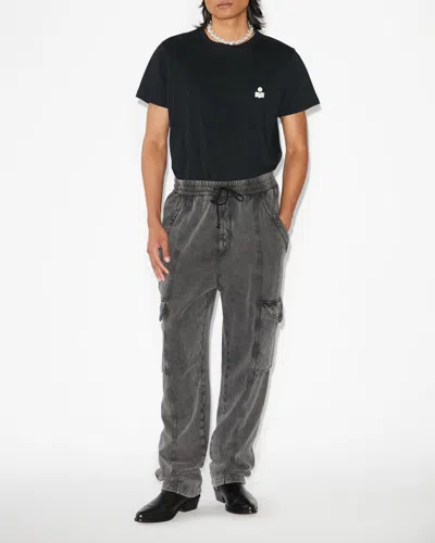 Isabel Marant Zafferh Tee-shirt In Black And Ecru