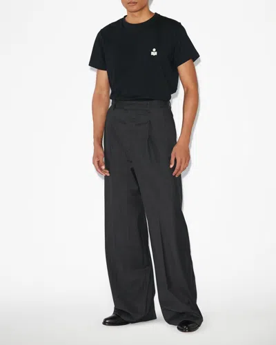 Isabel Marant Men's Caleb Cargo Pant In Anthracite