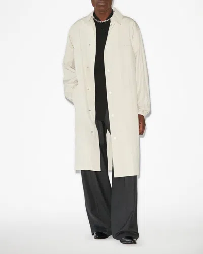 Isabel Marant Trench Mantel Balthazar In Beige