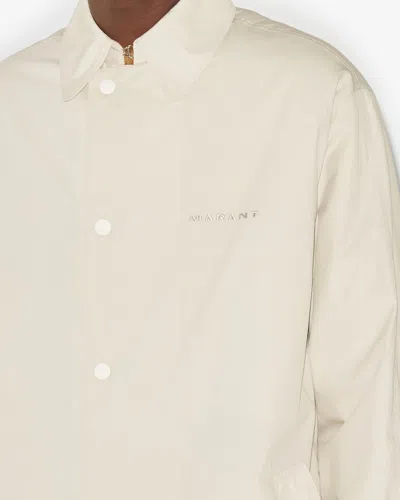 Isabel Marant Trench Mantel Balthazar In Beige