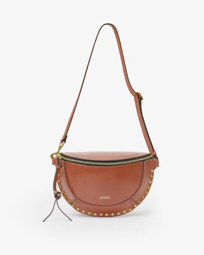 Isabel Marant Skano Gz Shoulder Bag In Cognac