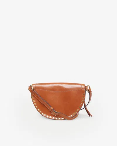 Isabel Marant Skano Gz Shoulder Bag In Cognac