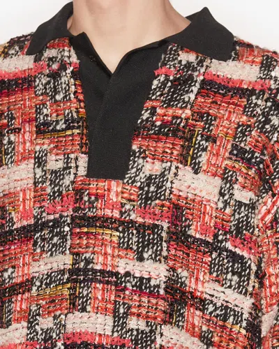 Isabel Marant Dorian Top In Shell Pink-ecru