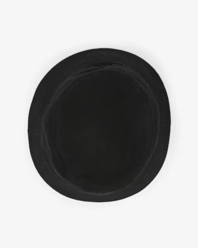 Isabel Marant Haley Hat In Black-black