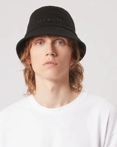 Isabel Marant Haley Hat In Black-black