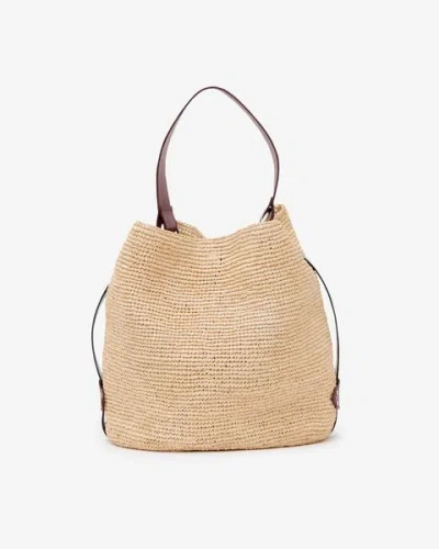 Isabel Marant Tasche Bayia In Natural And Cognac