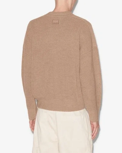 Isabel Marant Barry Pullover In Taupe