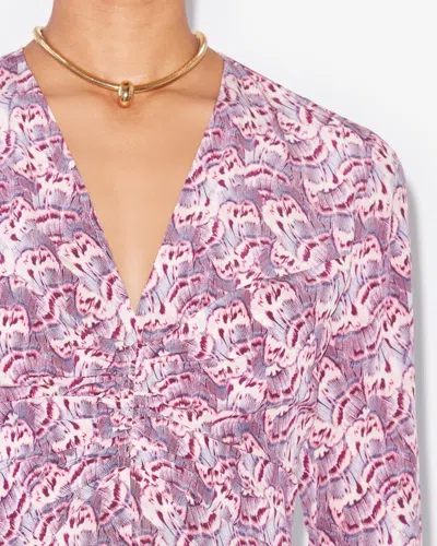 Isabel Marant Kleid Usmara In Mauve