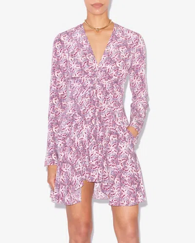 Isabel Marant Kleid Usmara In Mauve