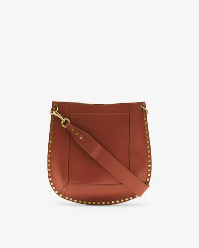 Isabel Marant Oskan Shoulder Bag In Cognac