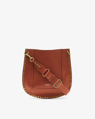 Isabel Marant Oskan Shoulder Bag In Cognac
