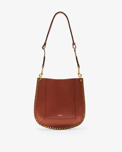 Isabel Marant Oskan Shoulder Bag In Cognac