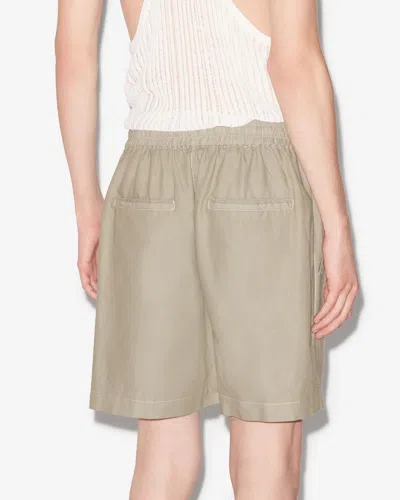 Isabel Marant Shorts Vataya In Khaki