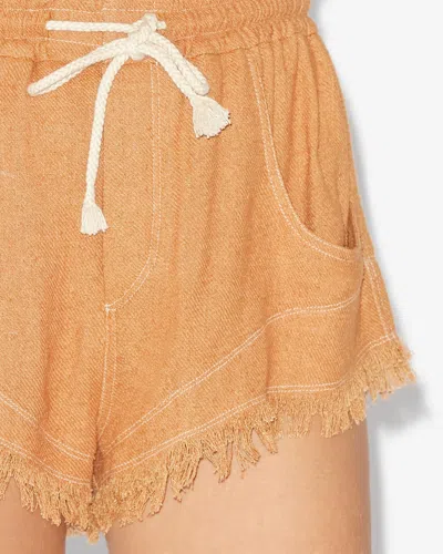 Isabel Marant Étoile Talapiz Shorts In Camel