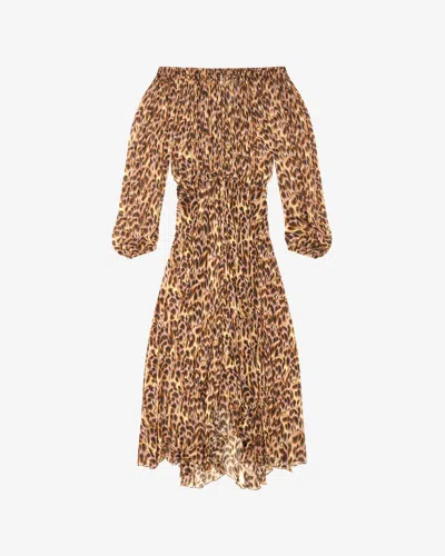 Isabel Marant Étoile Kleid Volga In Ochre