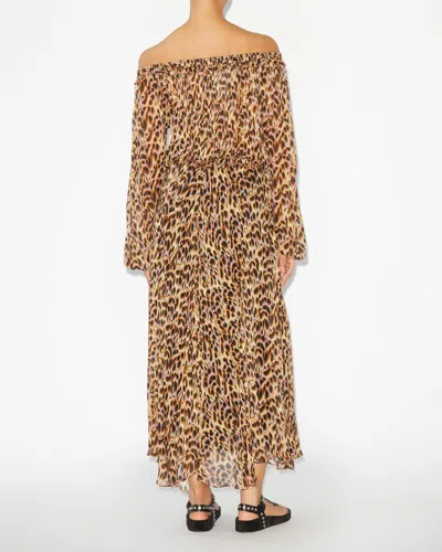 Isabel Marant Étoile Kleid Volga In Ochre