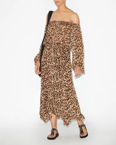 Isabel Marant Étoile Kleid Volga In Ochre