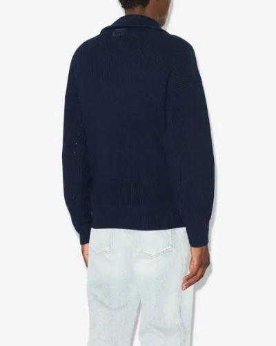 Isabel Marant Navy Benny Sweater In Midnight