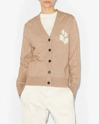Isabel Marant Étoile Cardigan Karin In Camel