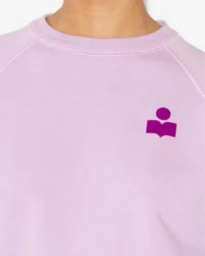 Isabel Marant Étoile Sweatshirt Milla In Lilac-purple